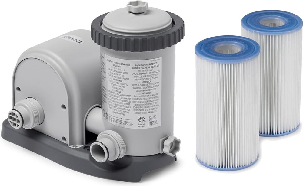 Intex — Intex C1500 Cartridge Filter Pump 1500 GPH