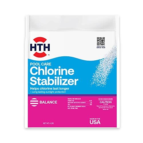HTH — HTH 42074 Pool Care Stabilizer and Conditioner, 4 lbs