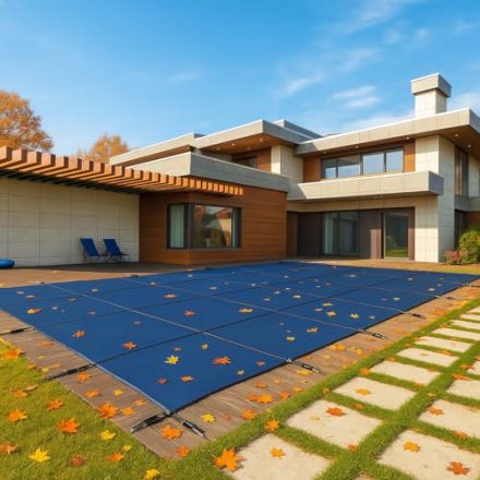 Water — Water Warden inground pool safety cover