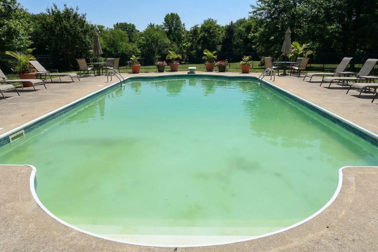 Algae Green Pool — Can Pool Algae Be White? Types & Treatment Guide