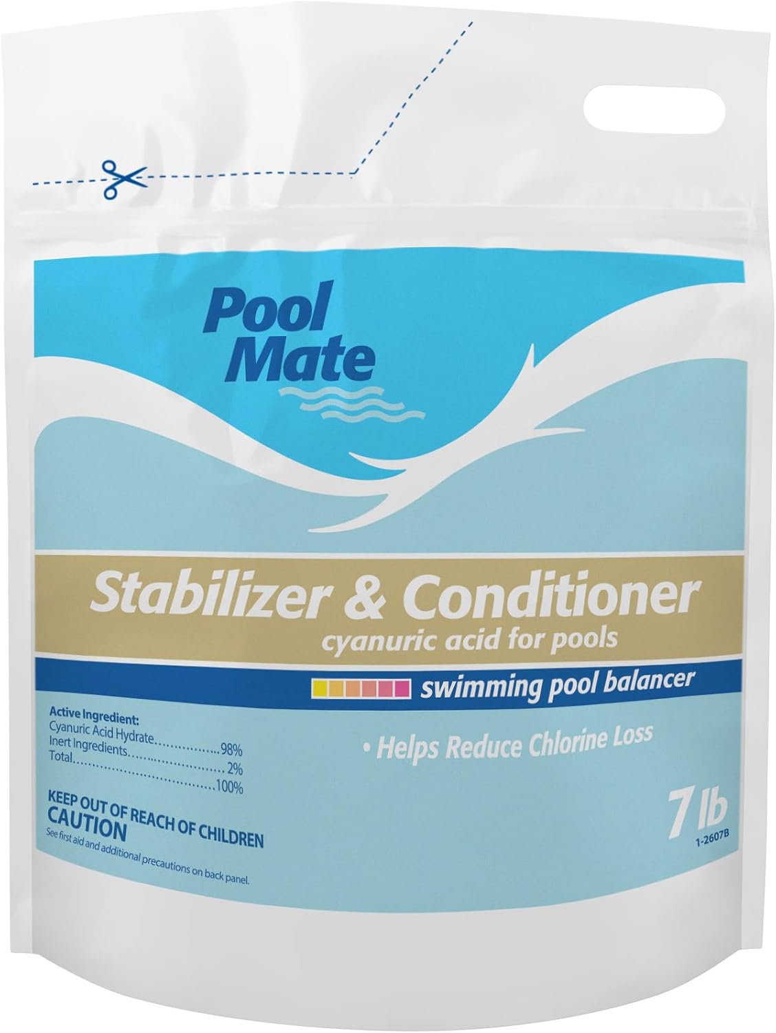 3. Cyanuric Acid (Stabilizer) - sunscreen for your chlorine